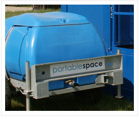 250gal site towable water bowser